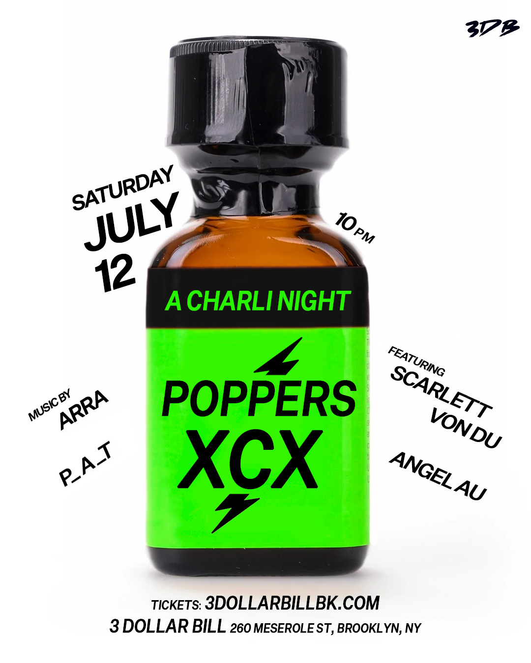 POPPERS XCX — 3 Dollar bill